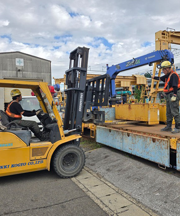 日中作業（機材関連）